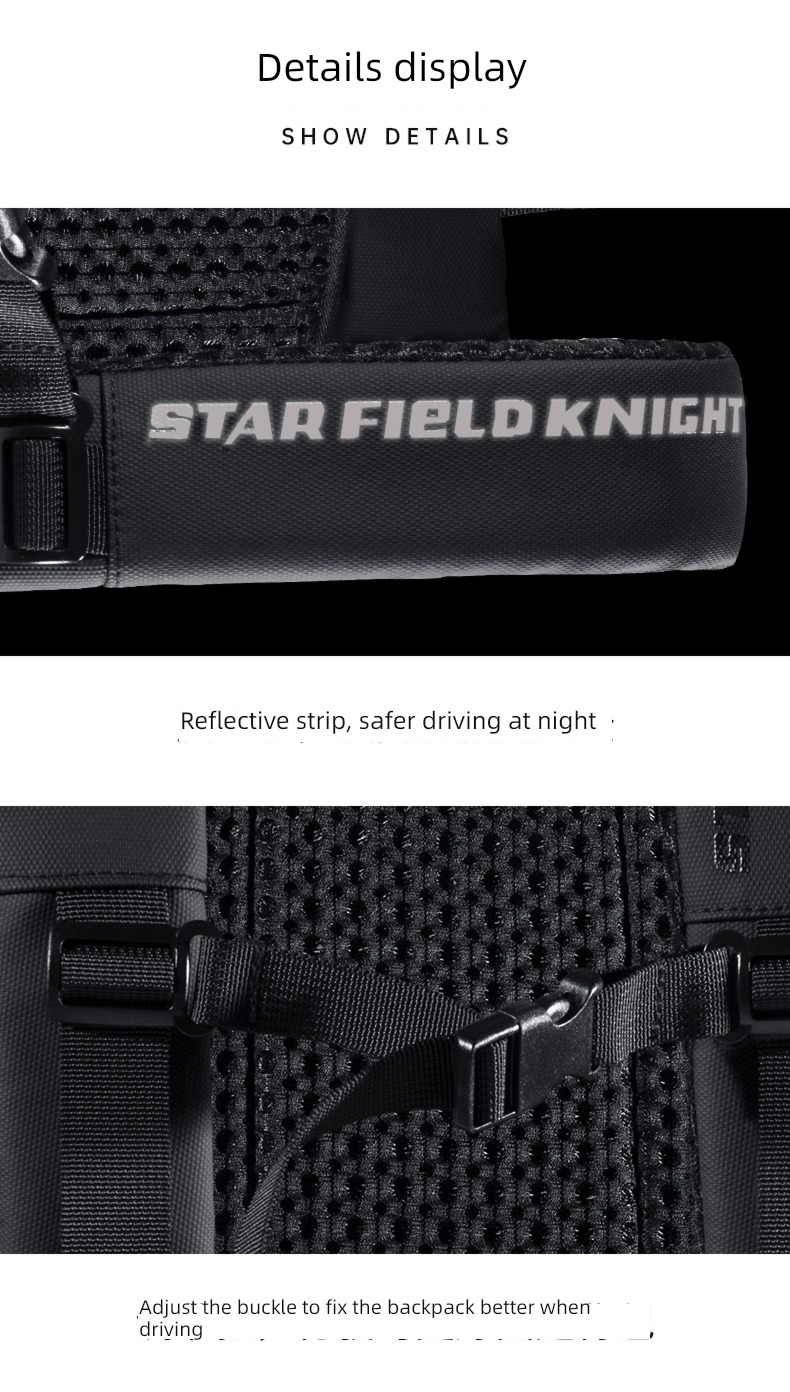 Knight of the stars Can put waterproof racing Helmet bag