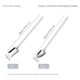 304 stainless steel long-handled shovel ice spade shaped spoon cute creative cake dessert spoon coffee spoon mixing spoon