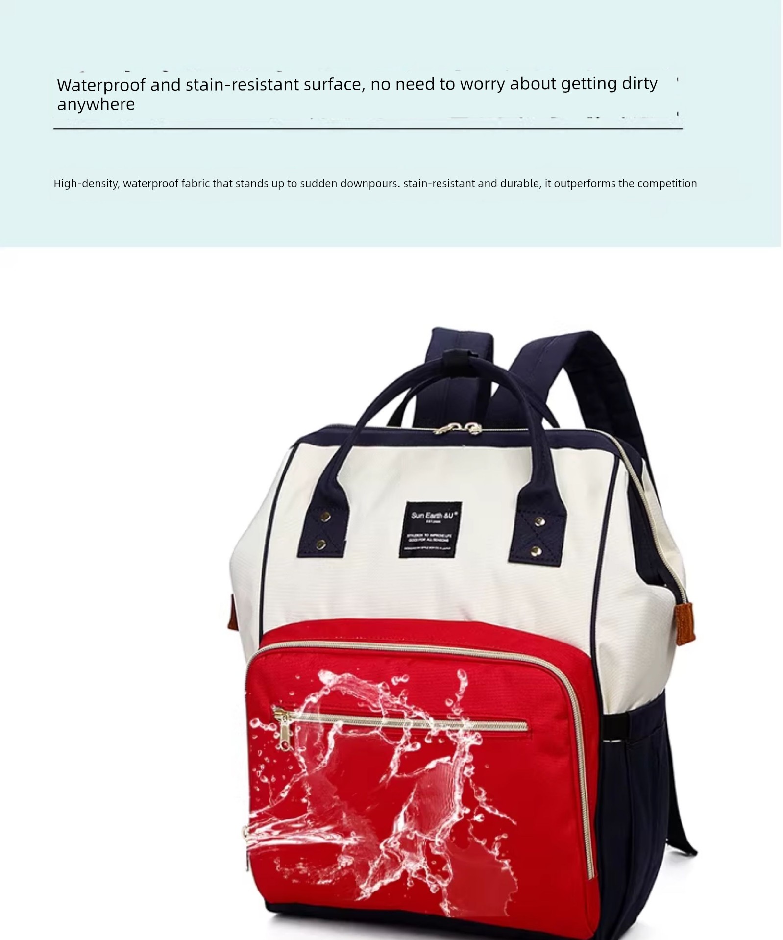 Japanese Letian Backpack Baby Handbags for Moms — 8