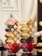 Lipstick storage box ins multi-grid internet celebrity acrylic cosmetics store desktop transparent lipstick glaze display rack