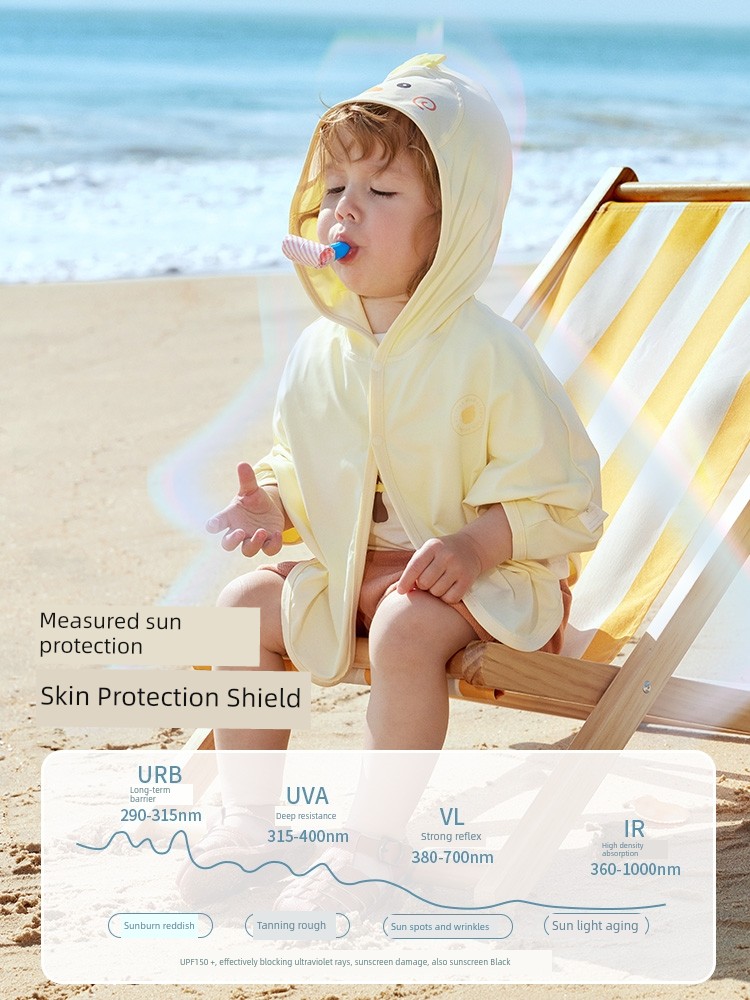 Beipisi Summer Ice Silk Shawl Children's Sun Protection Clothing — 2