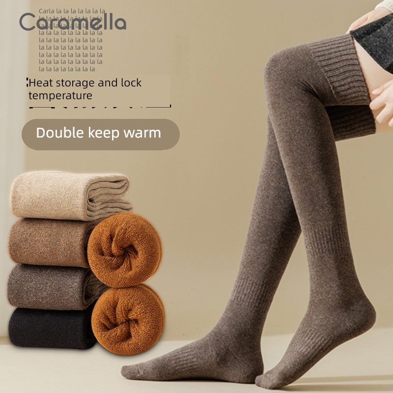 Hosiery children thickening Terry pure cotton keep warm Over the knee Socks