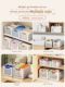 Plastic storage basket Snacks Grocery toys Organizing box Household clothing storage basket Kitchen cabinet storage box basket