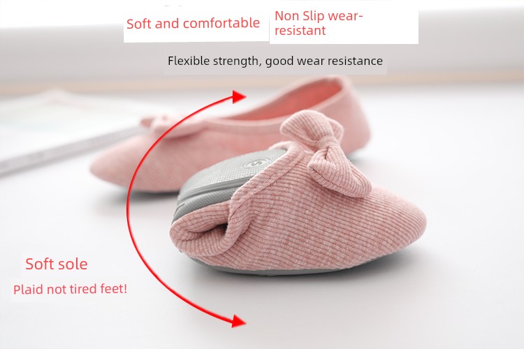 Autumn and Winter Indoor Pure Cotton Maternity Confinement Shoes — 2
