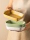 Modern Housewife Baked Rice Plate Ceramic Double-Ear Baking Bowl Household Microwave Plate Premium Baking Bowl Oven Special Bowl