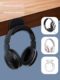 Headphone storage artifact bag without punching hook dormitory door back hang bag bracket wall-mounted sticky hook without marks