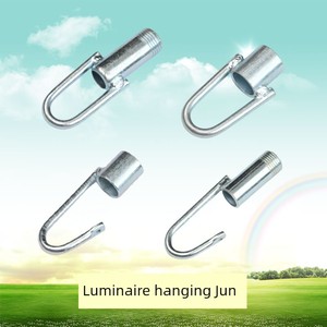 Mining Lamp Hook Hanging Rod Hook Workshop Lamp Hook Warehouse Hanging Ring Thickened 4 Points Internal Thread Hook Lamp
