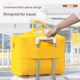 Cartoon bag travel bag storage handbag large capacity children's duffle bag trolley bag luggage felt bag lightweight