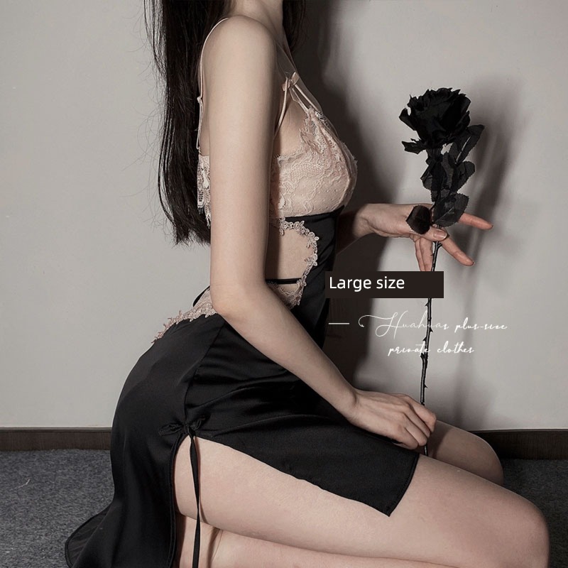 tearful sexy Show thin Temptation Watch out suit pajamas