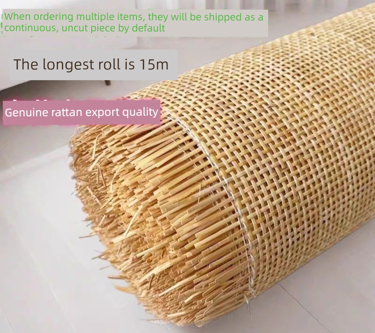 Natural Rattan Mats, Rattan Weaving Materials, Decorative Ceiling Mats, Hand-Woven Square Ceiling Mats, Home Decoration, Tea Table Arrangement