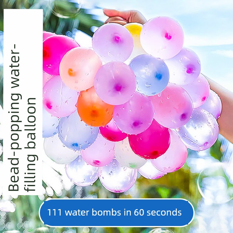 Water Balloon Small Size Quick Injector Automatic Knotting Kids Water Bomb Summer Outdoor Skirt Water Fight Essential Handy Gadget