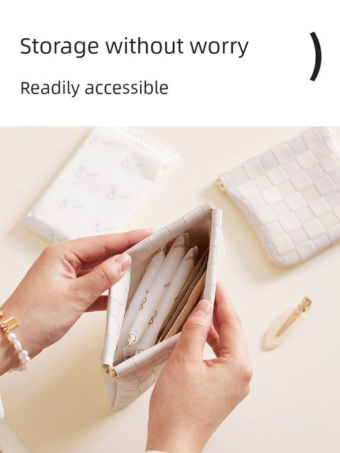 Auntie's towel small menstrual bag student sanitary napkin mini bag sanitary napkin storage sanitary bag portable storage bag