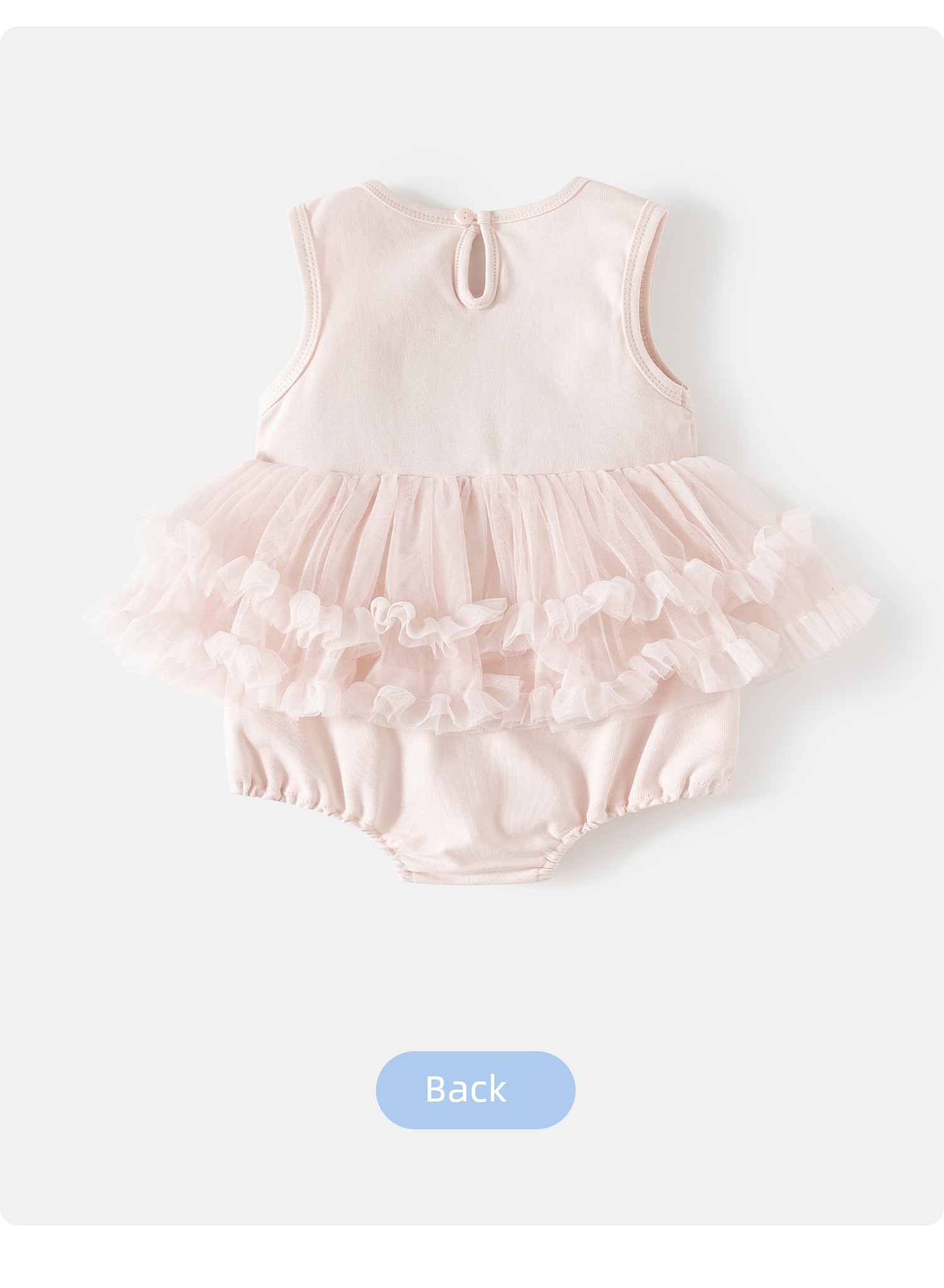 Baby Clothes, Summer Clothes, Baby Girl's One-Year-Old Princess Skirt, 100-Day Banquet, Infant Summer Thin Jumpsuit — 16