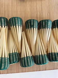Intangible Cultural Heritage Bamboo Woven Sachet Pendant, Natural Bamboo Palace Bell, Purely Hand-Woven Bamboo Ball, Car