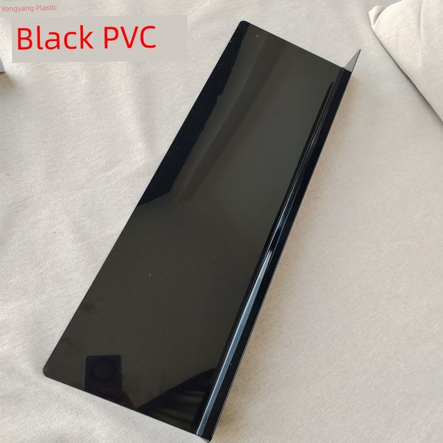 1.8MM thick L-shaped gap baffle storage board ugliness decorative baffle partition anti-cat plastic PVC white black