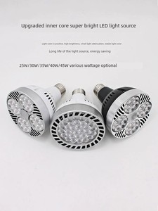 LED Track Light PAR30 Spotlight Clothing Store 35w4045W Shopping Mall E27 Large Screw PA Bulb Energy-Saving Light Source
