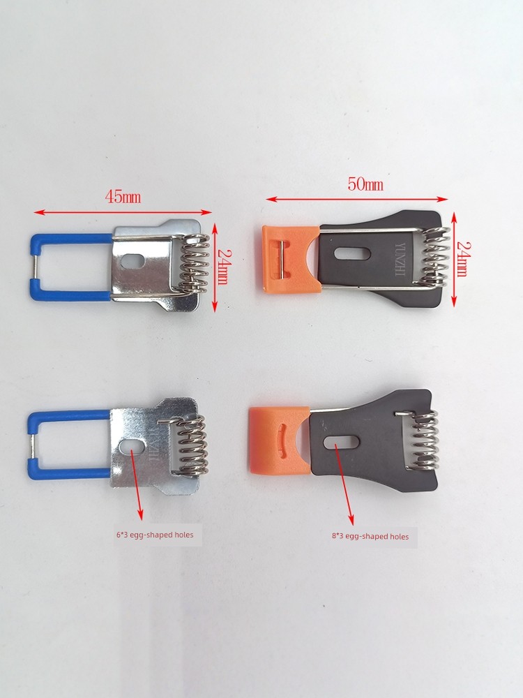Led Downlight Ceiling Light Concealed Installation Accessories Snap Spring Clip Panel Light Fixture Vent Fixing Clip