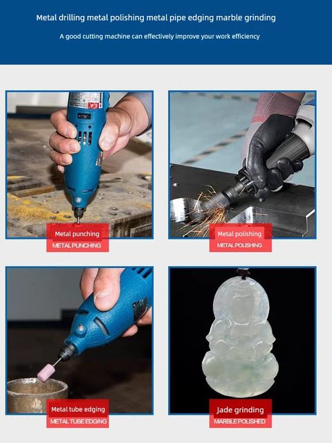 东成电磨头手持电动打磨机工业级抛光工具多功能小型内磨机直磨机