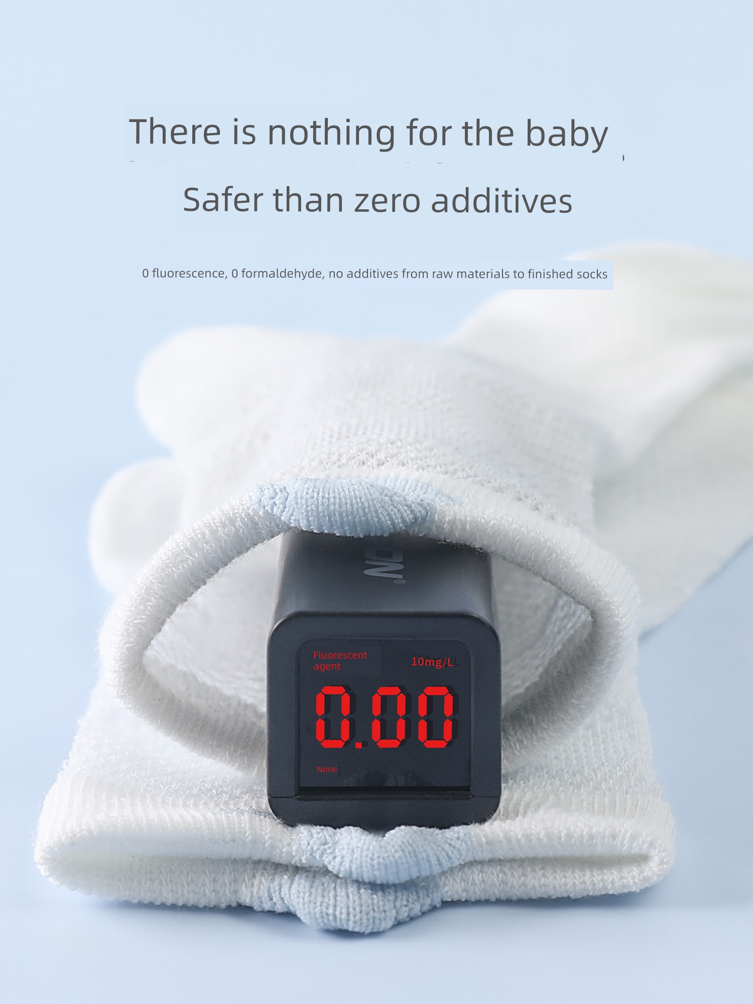 Baby Socks Spring and Summer Thin Cotton Socks Newborn Baby Mid-Calf Socks That Don'T Tighten the Legs Class a 0-3-6 Months Mesh Socks — 5