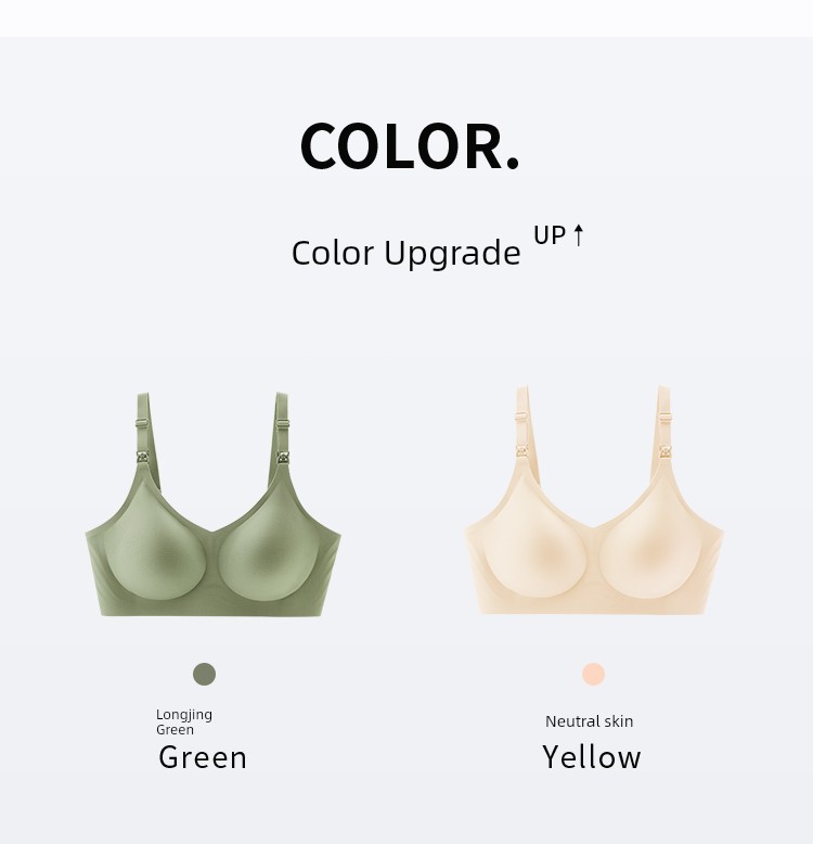 GE Meizi Breastfeeding Intimates Push up and Anti-Sagging Postpartum Feeding Spring and Summer Exclusive for Pregnancy Pregnant Women Bra Seamless — 42
