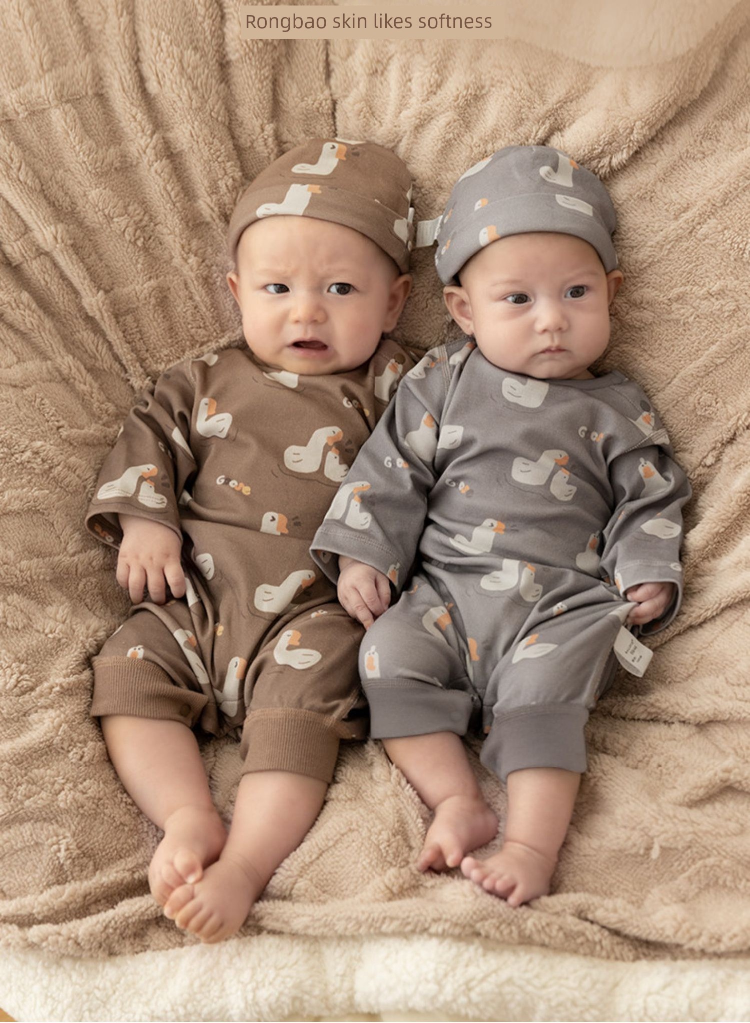 Baby Jumpsuit Pure Cotton Autumn Outfit for Boys, Spring and Autumn Outdoor Wear for Girls, All-Season Toddler Romper, 100-Day Baby Clothes — 12