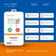 Jingchuang Loget260 temperature and humidity meter 4G mobile phone remote monitor refrigerated truck temperature controller temperature recorder