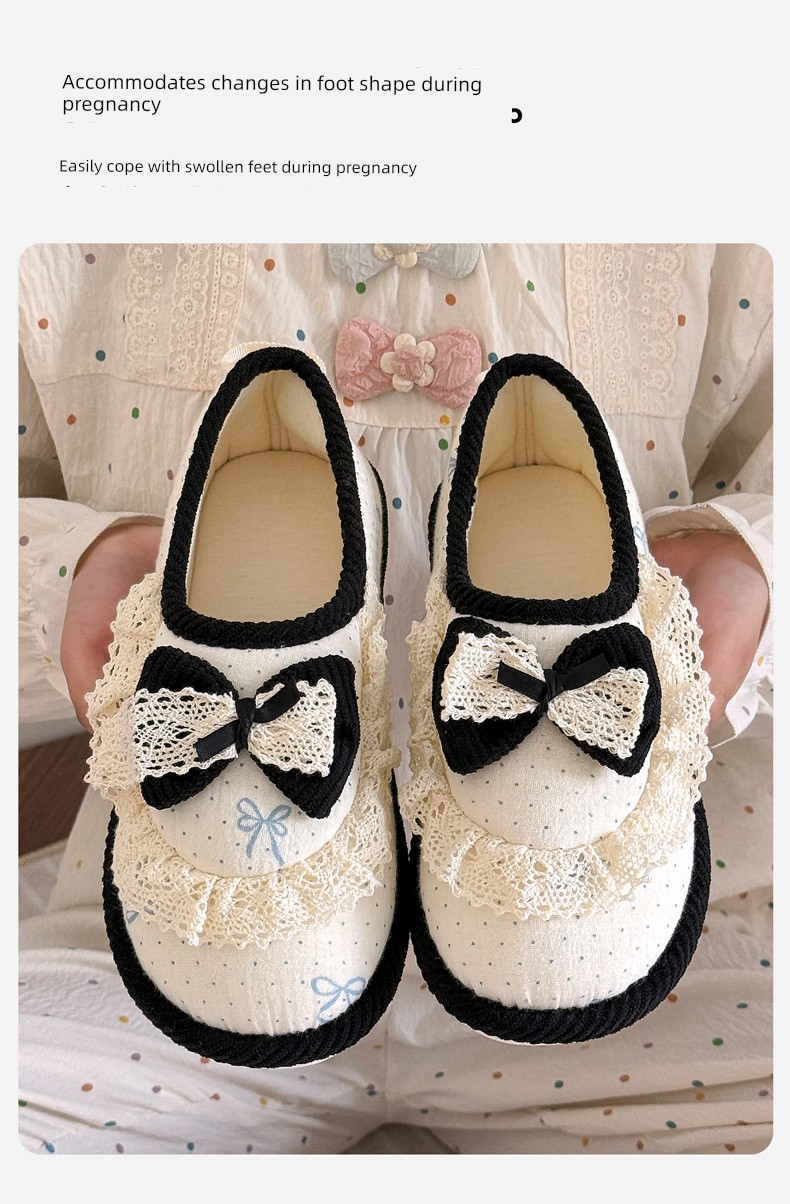 Maternity Shoes for Postpartum Women, Thin Style for Spring and Summer, Closed-Back, Soft Sole, Non-Slip, Thick-Soled Slippers for All Seasons — 6