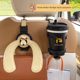 Car hook and back water cup holder mobile phone holder multi-function hooking essentials on car storage