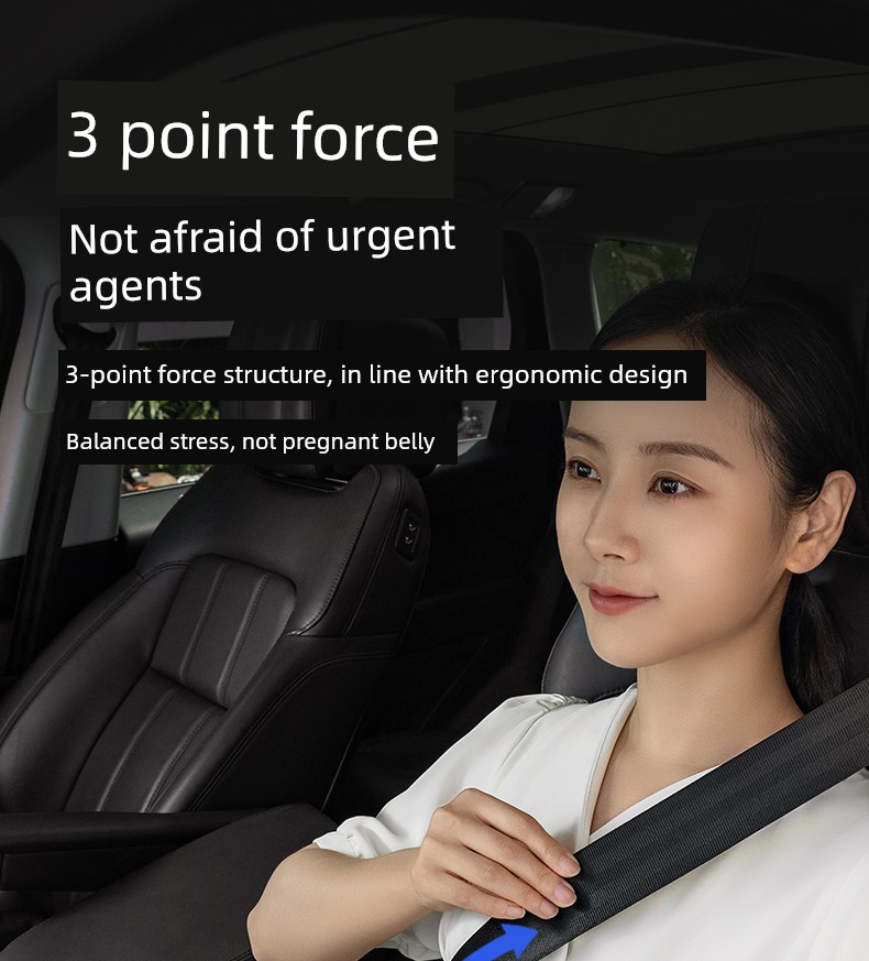 Pregnant Women's Safety Belt Car Special Belly Support Anti-Strangulation Belly Mid-Pregnancy Driving Car Driving Handy Gadget Fixed — 7