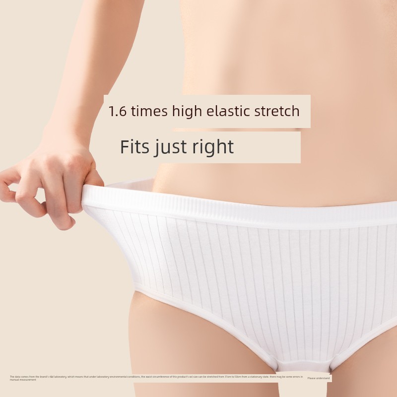 Ankexin Milk Silk Disposable Underwear for Pregnant Women, Daily Use, Portable, Individually Packaged — 3