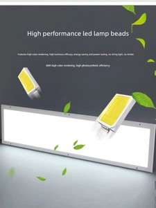 Surface-Mounted Ultra-Thin 1200X300 Purification Lamp Led Clean Room Light 30X90 for Hospital Operating Rooms, Dust-Free