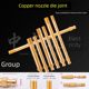 9.5mm mold water nozzle copper quick joint water nozzle open mold temperature machine 1234-minute group lengthened fast joint
