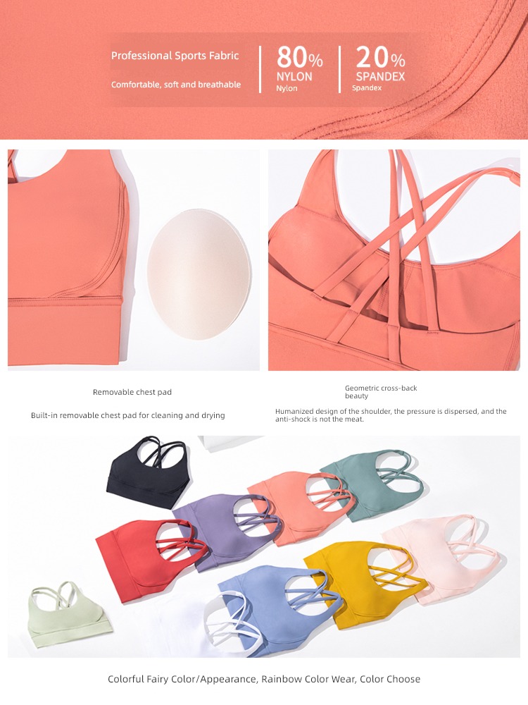 type yoga Beautiful back Back body Bras b motion Underwear