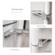 304 stainless steel natural gas pipeline fixing bracket U-shaped card L-shaped angle iron angle steel support bracket fire pipe gas