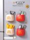 The outer side of the refrigerator storage rack is wall-mounted kitchen entrance door and the entrance multi-functional wheat door chips magnetic absorption box
