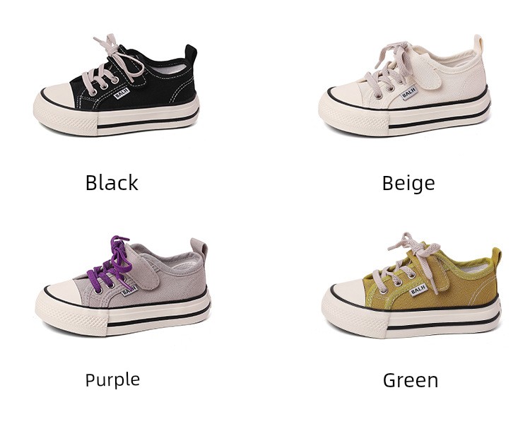 Kindergarten Indoor Shoes for Boys, Soft-Soled Non-Slip Canvas Shoes, Boys' Toddler Shoes, White Shoes for Entering Kindergarten, 2026 New Model — 7