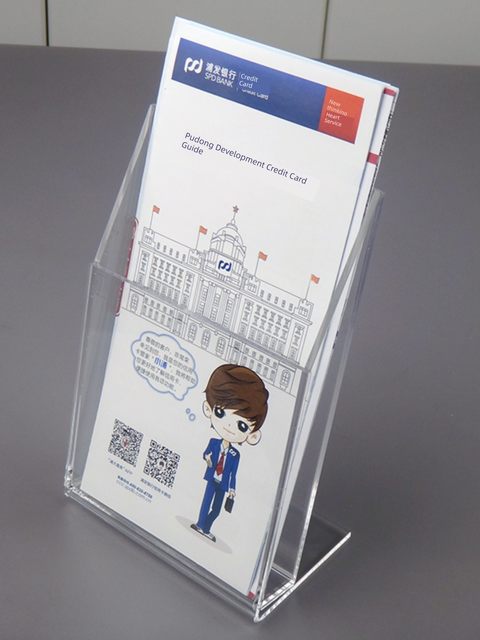 A6A5A4 desktop display rack color page folding rack display storage box bank leaflet display box acrylic box