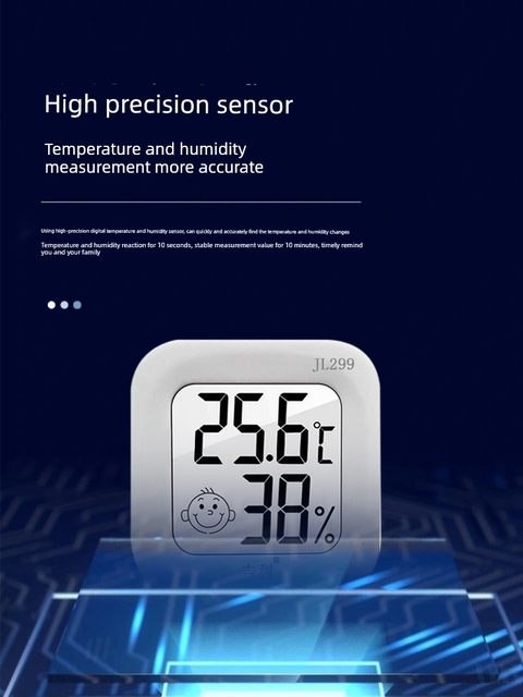Mini thermometer, car-mounted high-precision household thermometer, precision baby room hanging laboratory special industry