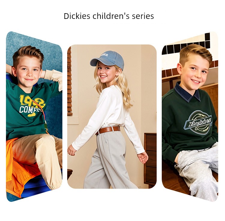 Dickies Retro Children's Sneakers New Autumn Casual Versatile Soft-Soled Shoes for Older Kids — 8