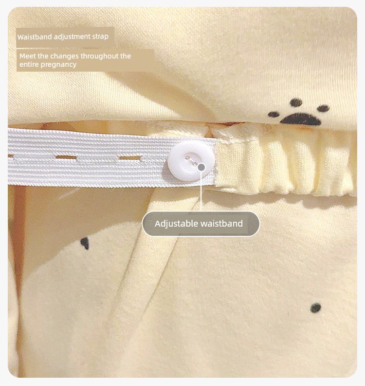 [Free Hat] Pure Cotton Nursing and Postpartum Clothing for Autumn and Winter, Suitable for Spring and Autumn, Non-Tightening Maternity Loungewear — 10