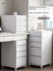 File drawer storage cabinet mobile A4 thickened office storage cabinet desktop multi-layered sewing cabinet