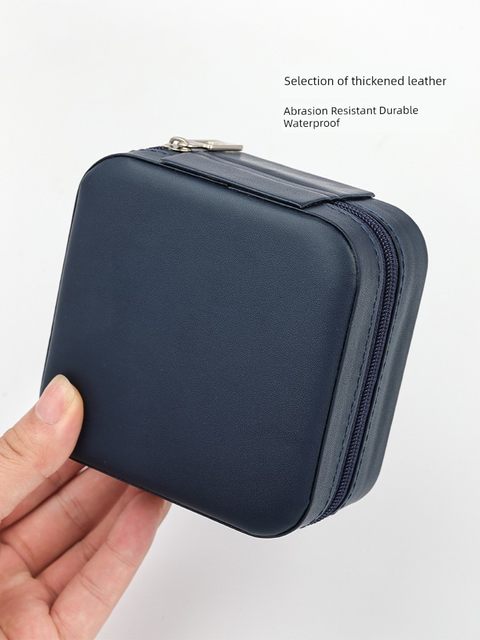 Jewelry Box Mini Storage Box Earring Bracelet Small and exquisite portable household needle and thread box Jewelry Storage Bag