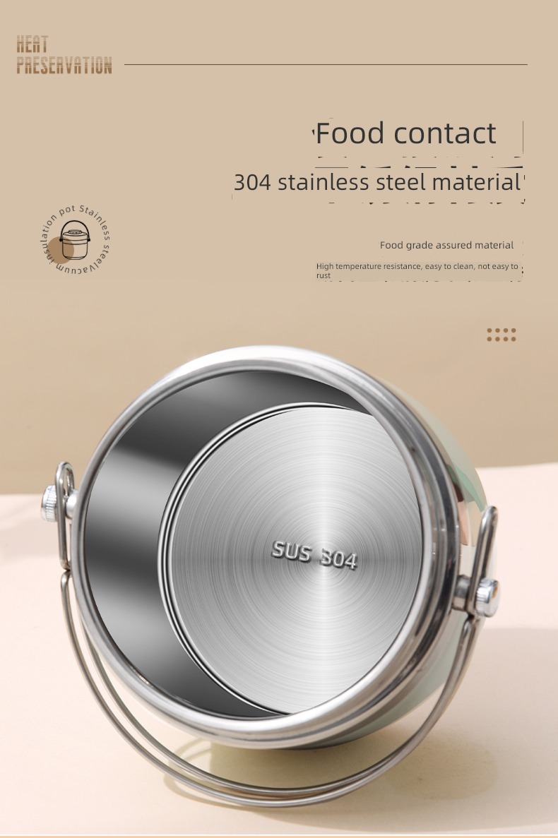 vacuum Super long heat preservation office worker give meal stainless steel