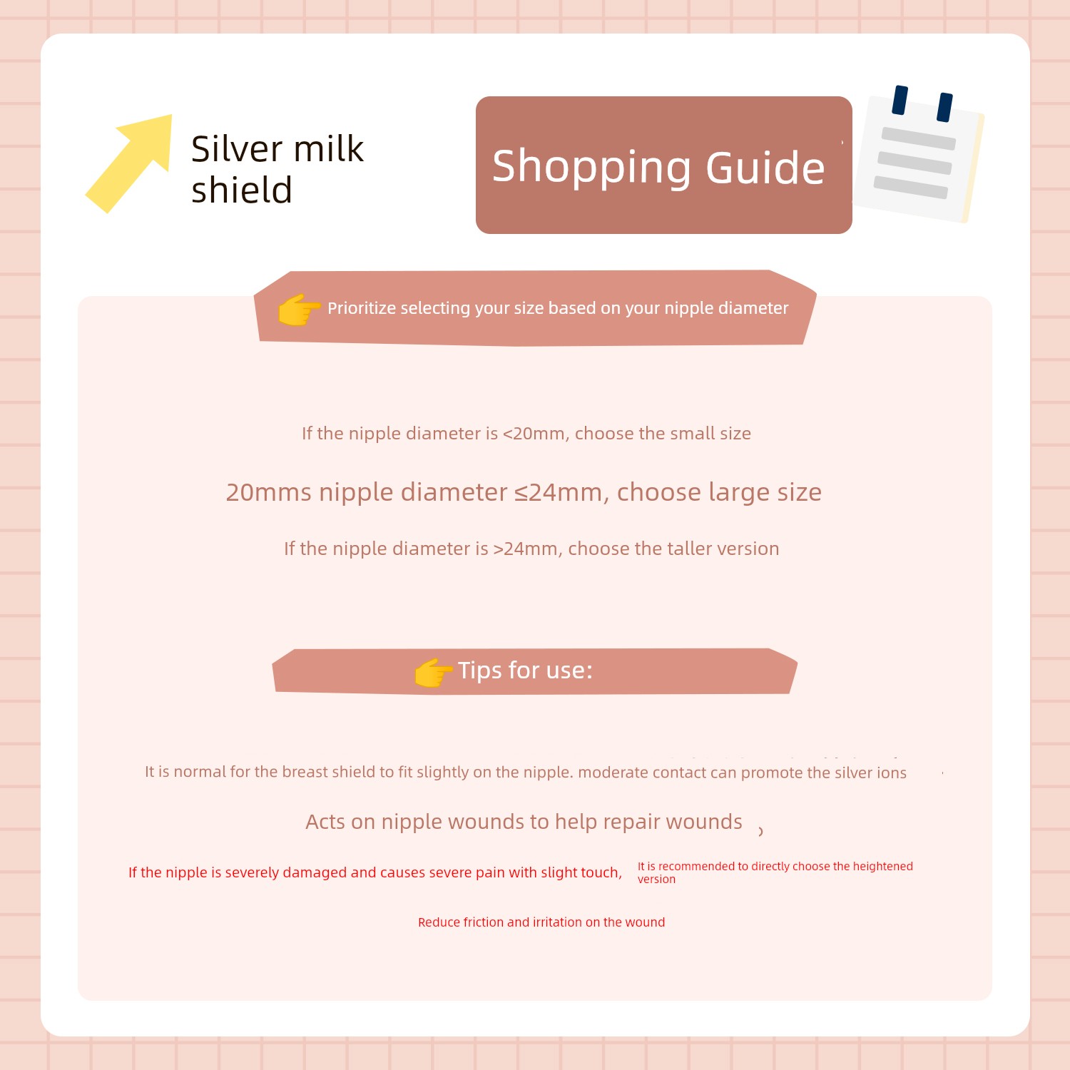 Manyingke Silver-Plated Breathable Anti-Friction Nipple Shield, Ultra-Thin Large Nipple Protector, Breastfeeding Essential