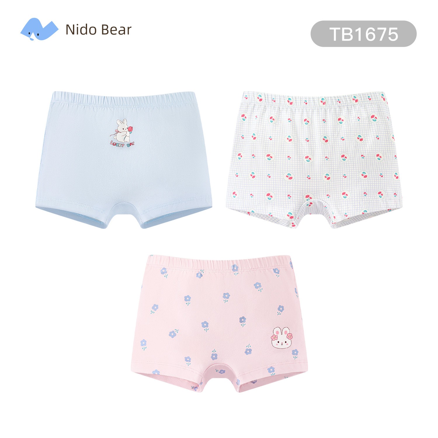 Niduoxiong Pure Cotton Baby Girl Children's Underwear — 7