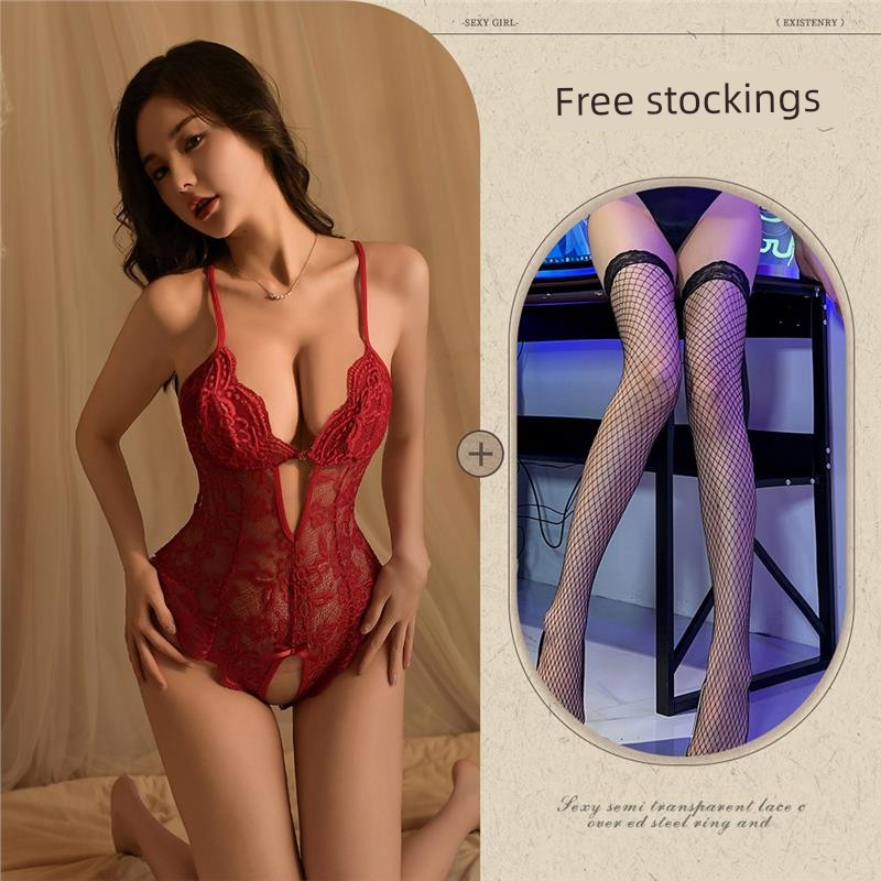 Sexy and Playful Sleepwear, Abstinence-Style Plus-Size Lace Camisole Nightdress, Abstinence-Style 2026 New Style, Mood-Enhancing and Fun Lingerie for Women — 8