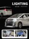 Toyota Alpha 1 18 alloy car simulation car model children's van high-end toy boy gift