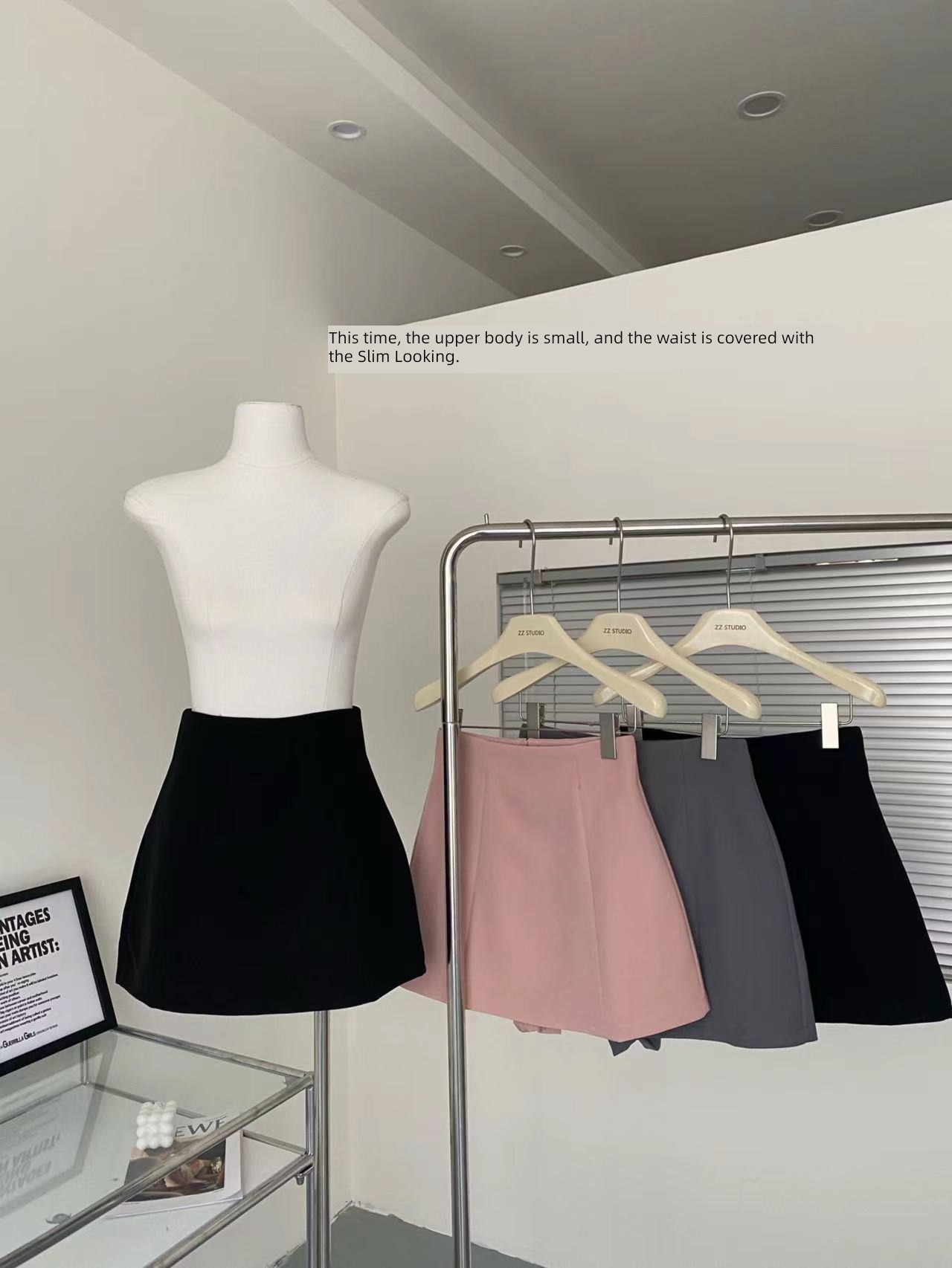earnest Sweetheart Jenny Super whine Versatile Show thin Short skirt pants