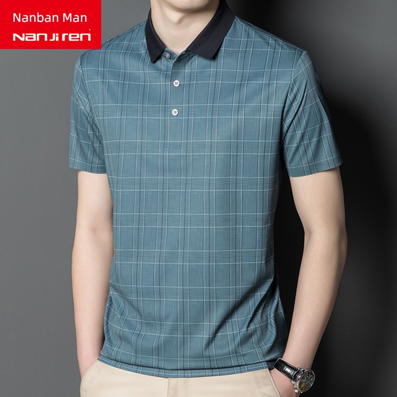 NGGGN summer Half sleeve dad Polo shirt T-shirt