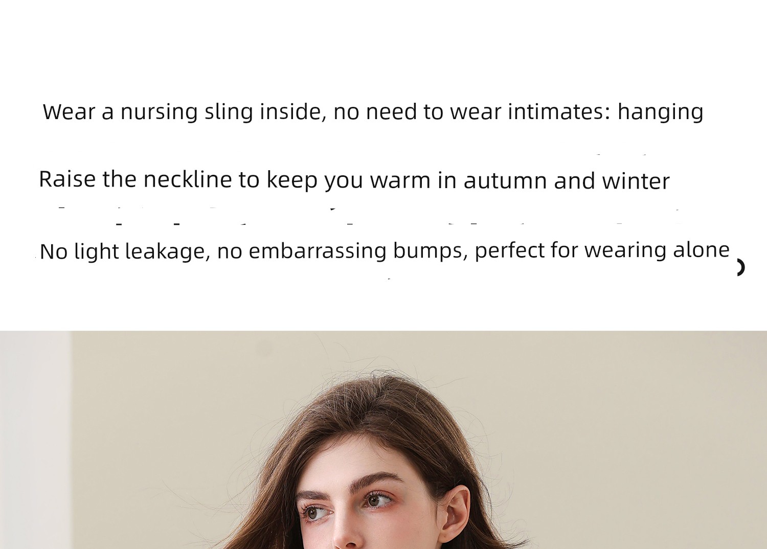 Maternity Pajamas with Breast Pads, Modal Nursing Sleepwear, Postpartum Breastfeeding Mother and Baby Loungewear Set — 33